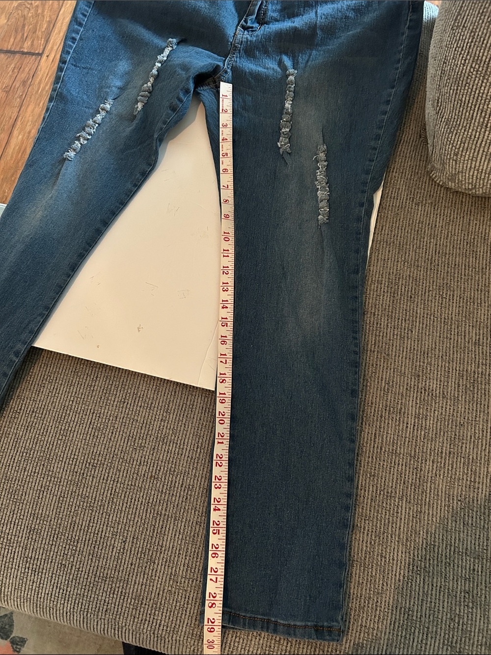Be Girl Women’s Jeans embroidered back pockets gold tag size 22 plus size jeans - Picture 10 of 12